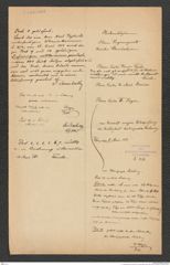 k.k. naturhistorisches Hofmuseum, Intendanzakten 1885-1896 (Hauer), Aktenzahl Z.338/1888, Seite 1